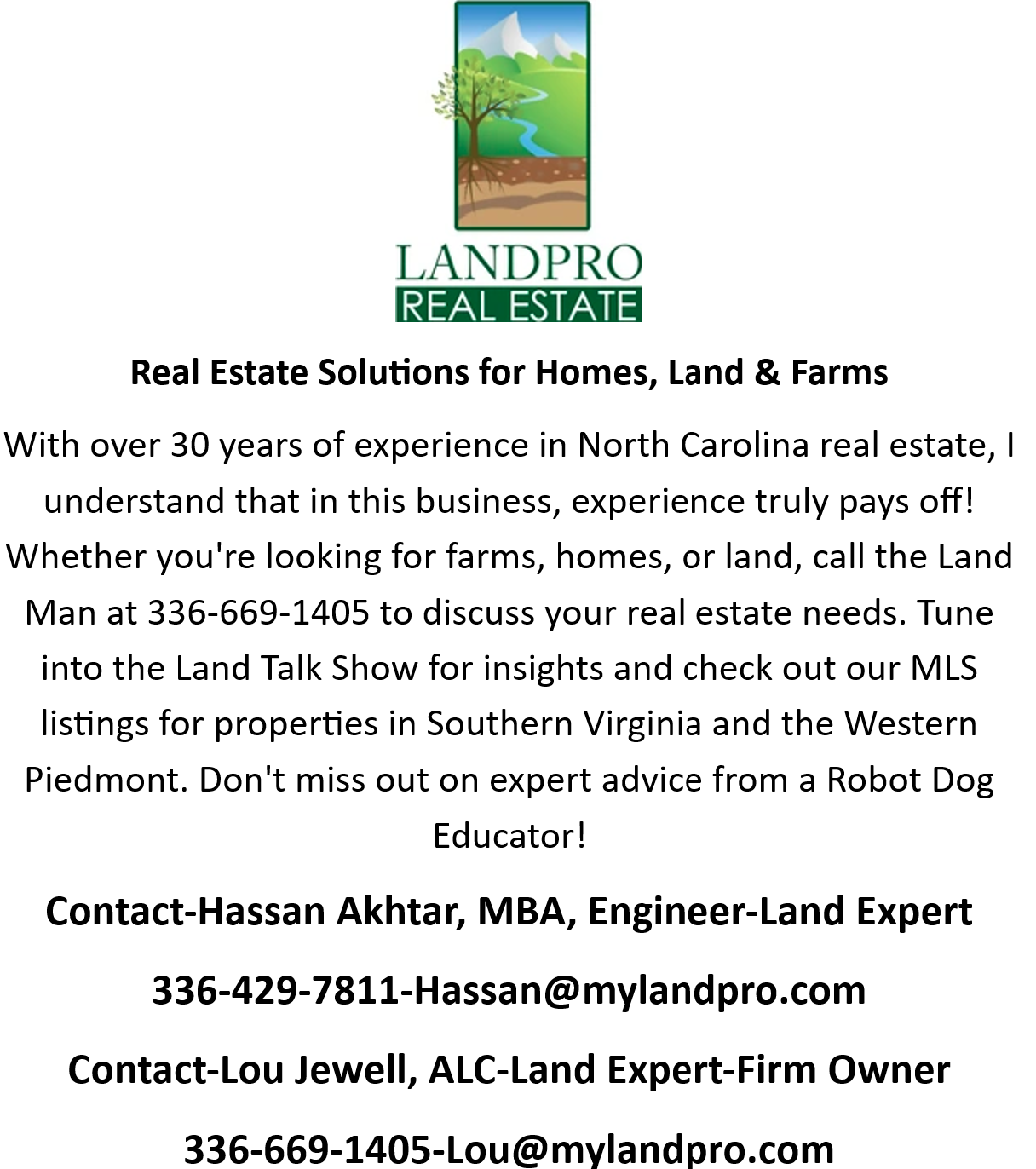 Land Pro Real Estate, Inc